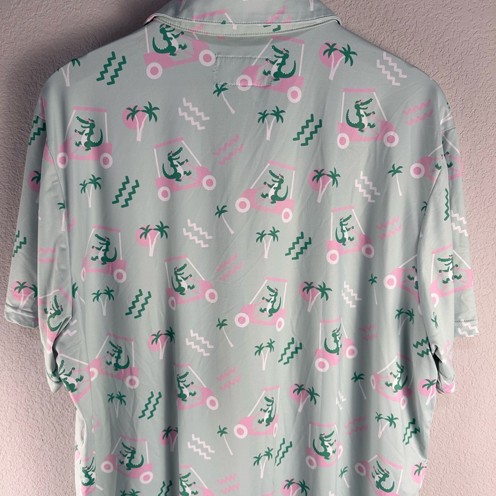 Tipsy Elves Golf Cart‎ Gator Polo Sz XL - Picture 4 of 6